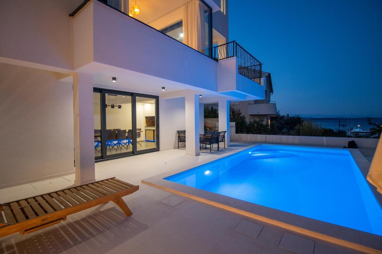 Villa Sea Silhouette Žman Extérieur photo